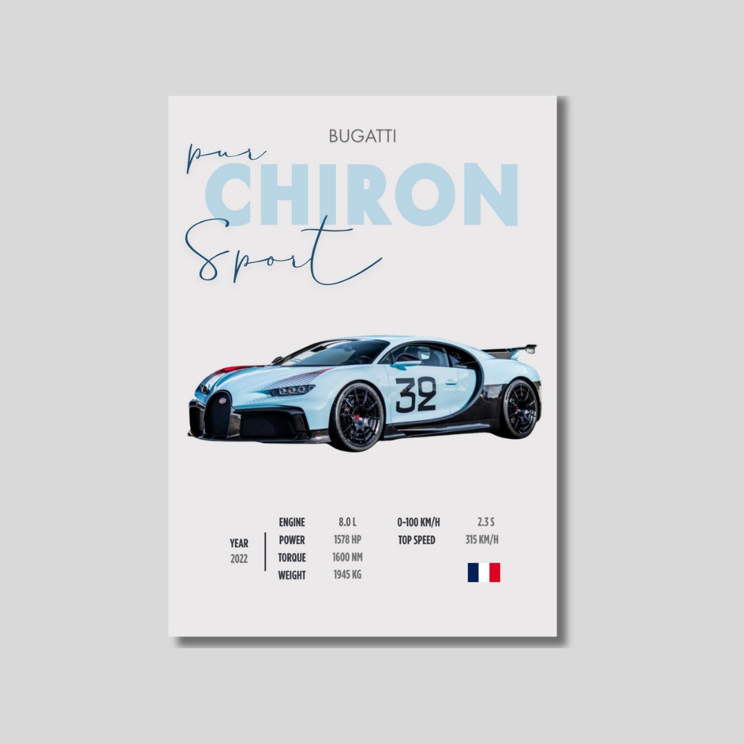 Bugatti Chiron pur sport