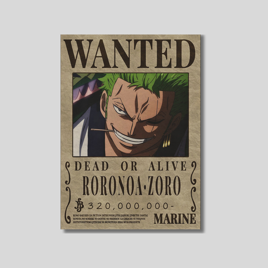OnePiece Roronoa Zoro Wanted