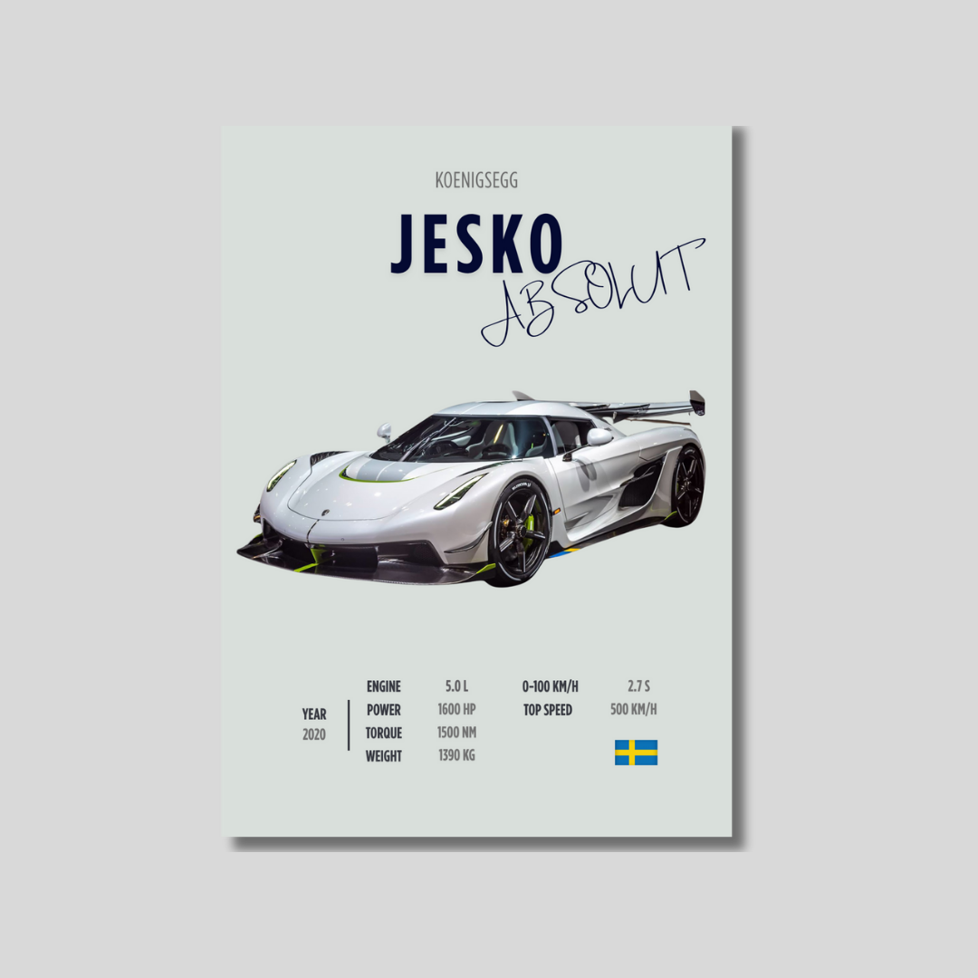 Koenigsegg Jesko Absolut Stats